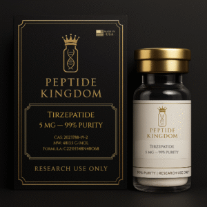 tirzepatide research peptide 5mg vial 99 purity lab tested