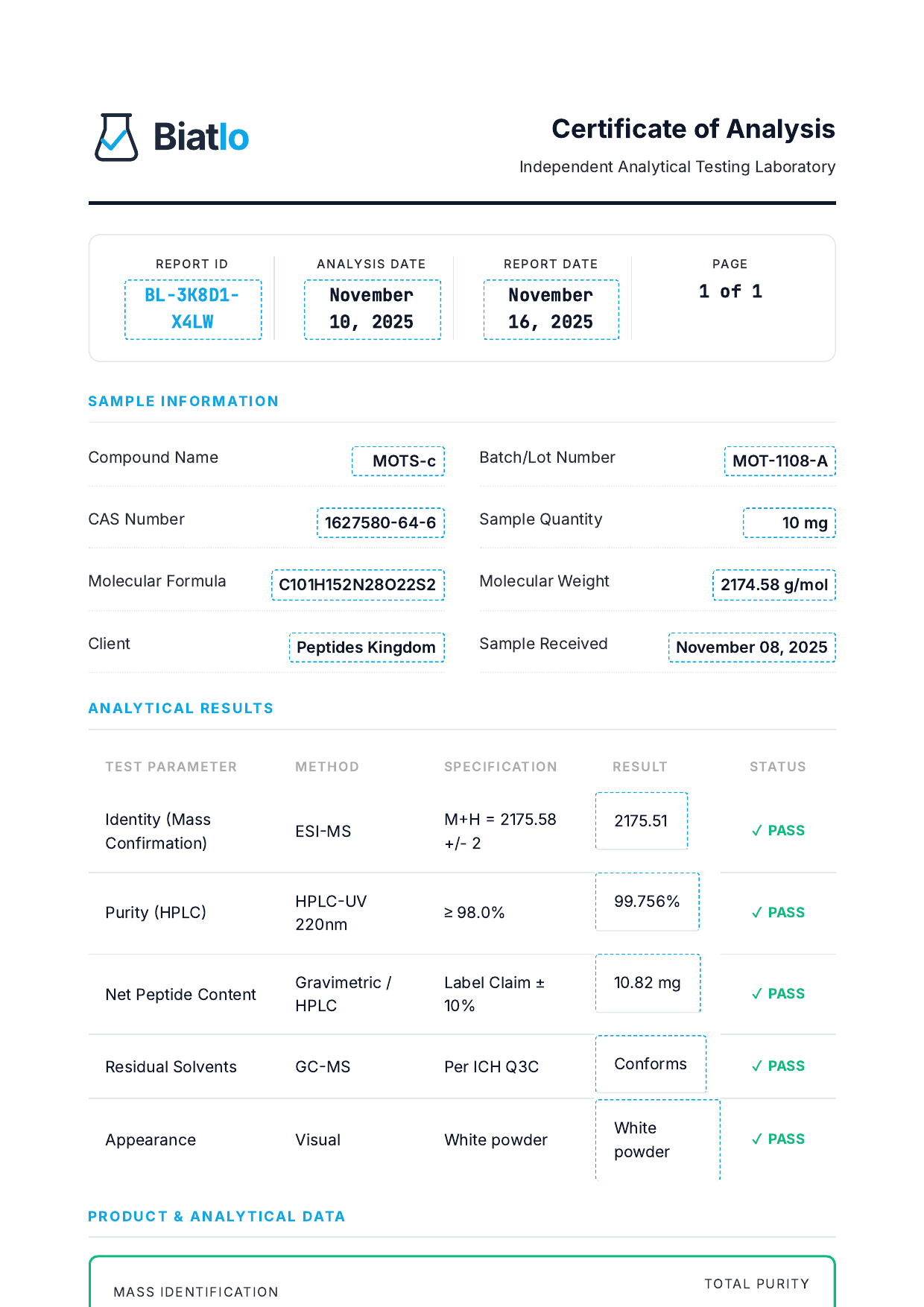 MOTS c 10mg Page1 MOTS c 10mg Page1